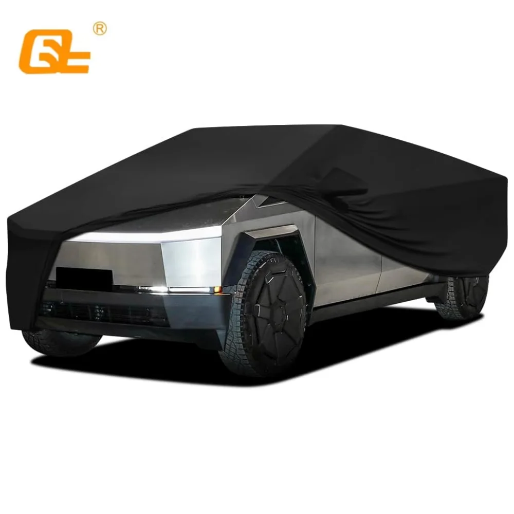 

Indoor Car Covers For Tesla Cybertruck 2024 2025 Pickup Soft Stretch Cloth Dust-Proof Protection Fit Underground Garage Car Show