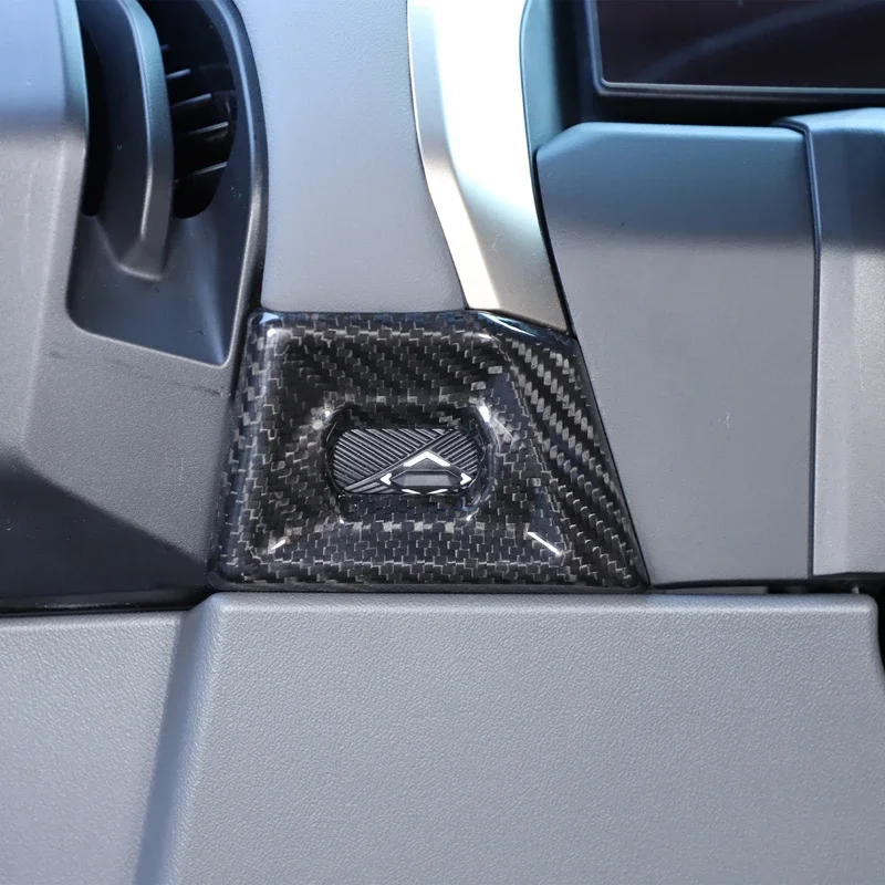 2Pcs Real carbon fiber For BMW X3 G45 2025+ car side air outlet adjustment frame decorative sticker car interior accessories