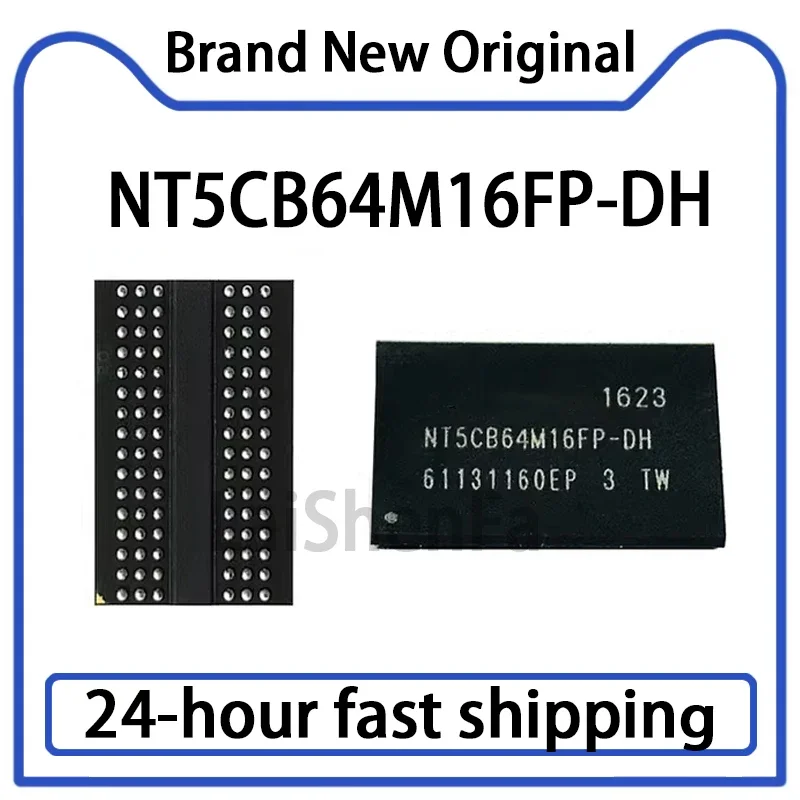 2PCS NT5CB64M16FP-D…