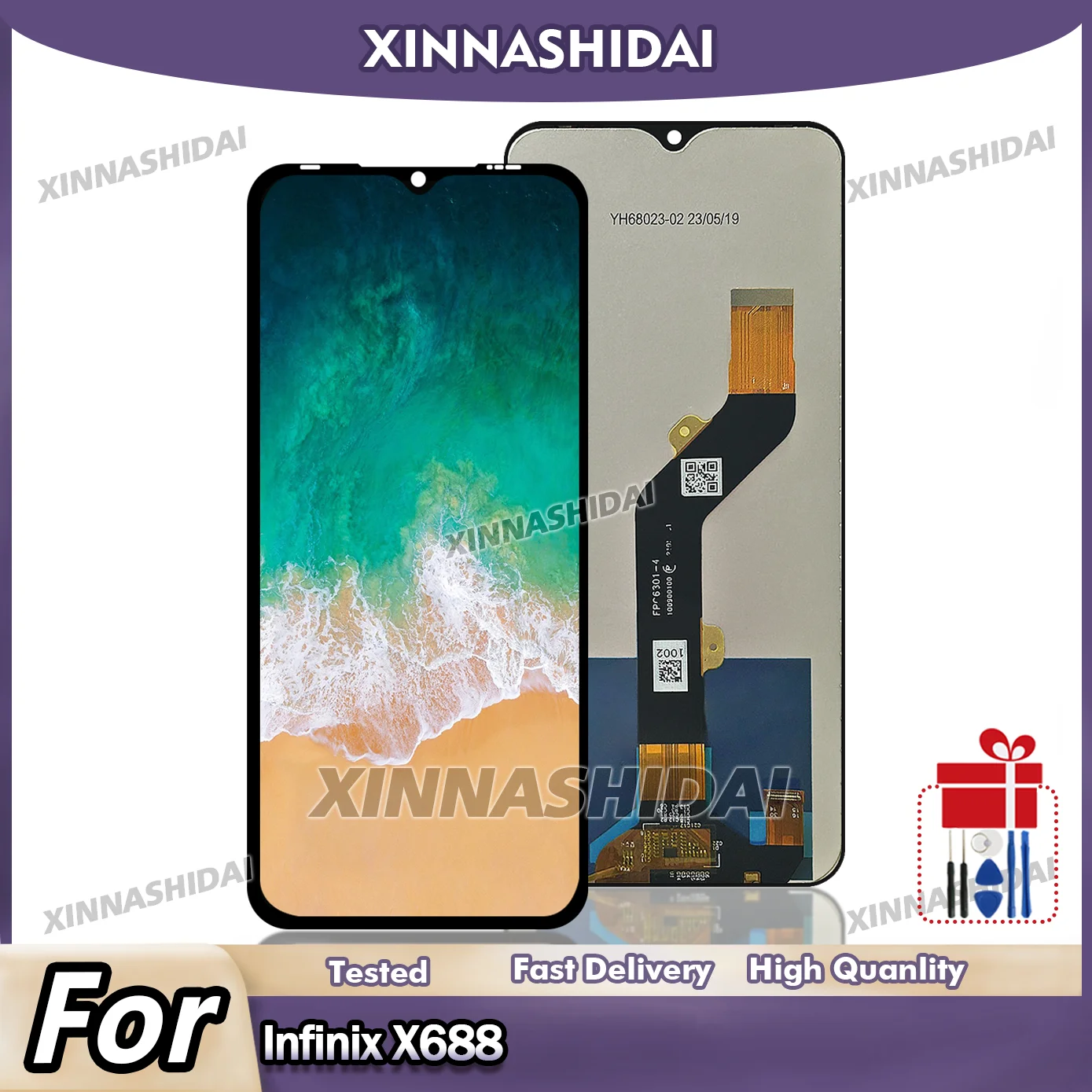 682-novo-para-infinix-quente-11-play-x688-display-lcd-tela-de-toque-digitador-assembleia-painel-vidro-quente-11play-substituicao