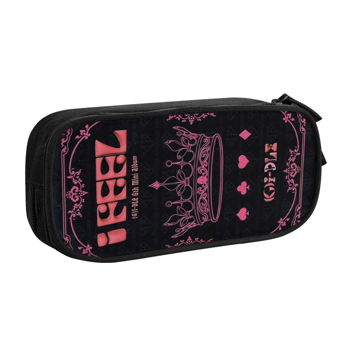 Imagem -02 - Estojo de Lápis Dance-pop Personalizado para Estudantes Bolsa de Lápis K-pop K-pop Minnie Miyeon Soyeon Yuqi Shuhua Pouch g