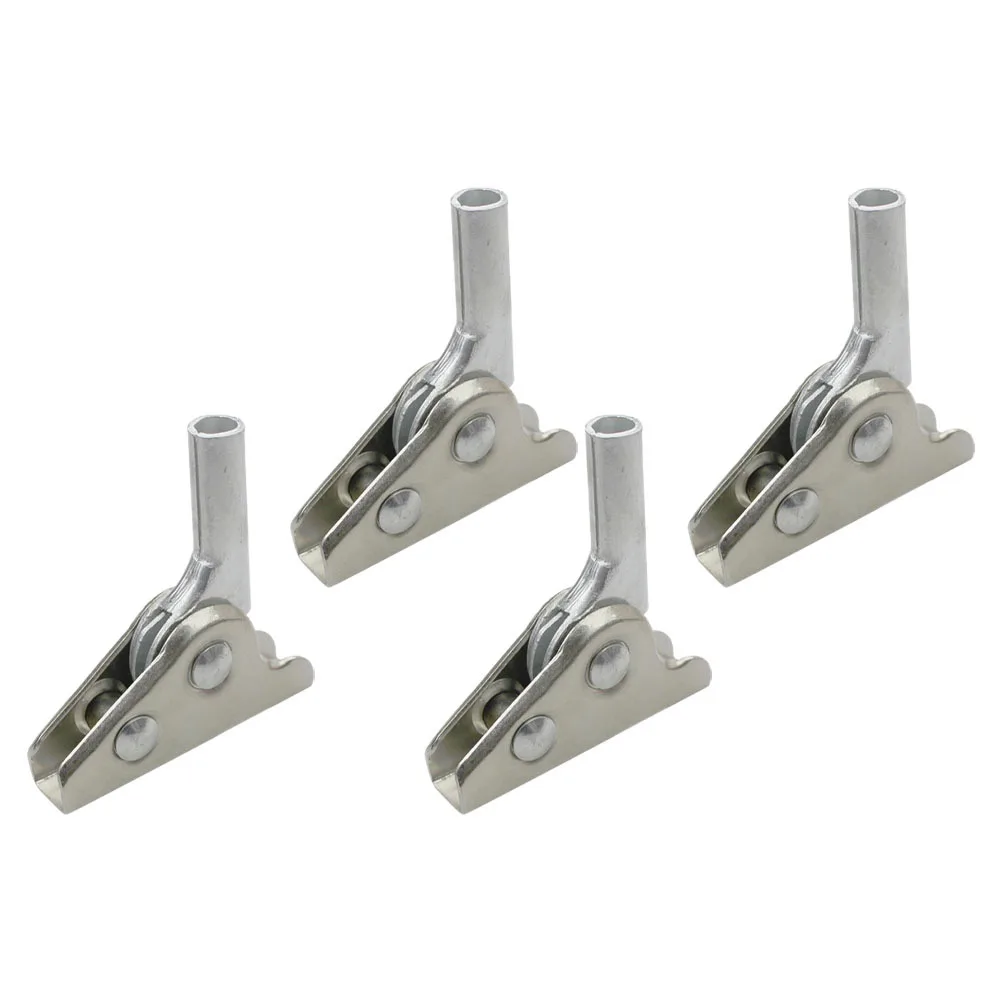 

4Pcs Folding Hinges Steel Iron Adjustable Multi Angle Connectors for Beach Chair Sofa Folding Table Leg Brackets Furniture