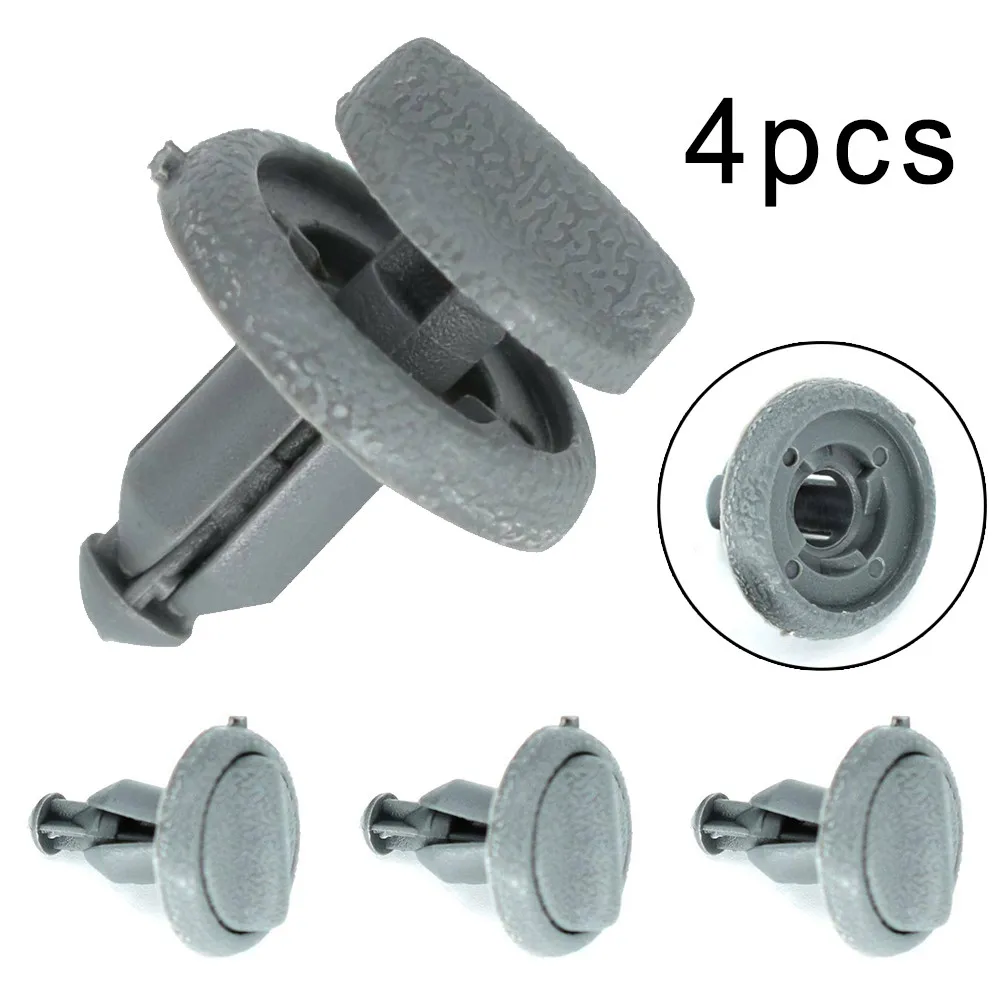 Boot Shelf Clips Bracket Gray 799161KA3A Accessory Parcel Parts Plastic Rear Replacement Replaces Retaining 4pcs