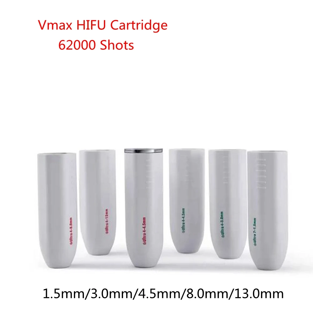 

Vmax HIFU Cartridge 62000 Shots Replacement Consumables for V-max Radar Line Carving Wrinkle Removal Face Lifting