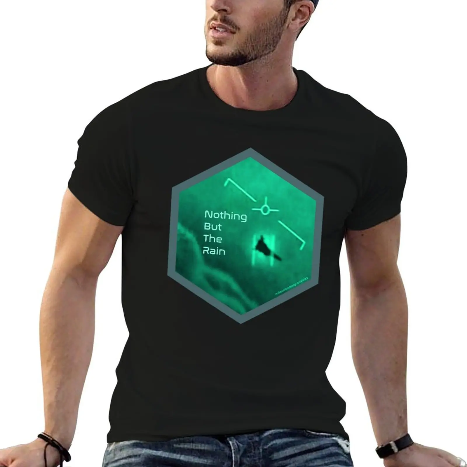 Nothing But The Rain T-Shirt man t shirt luxury t shirt man designer t shirts for man cotton soft T-shirt
