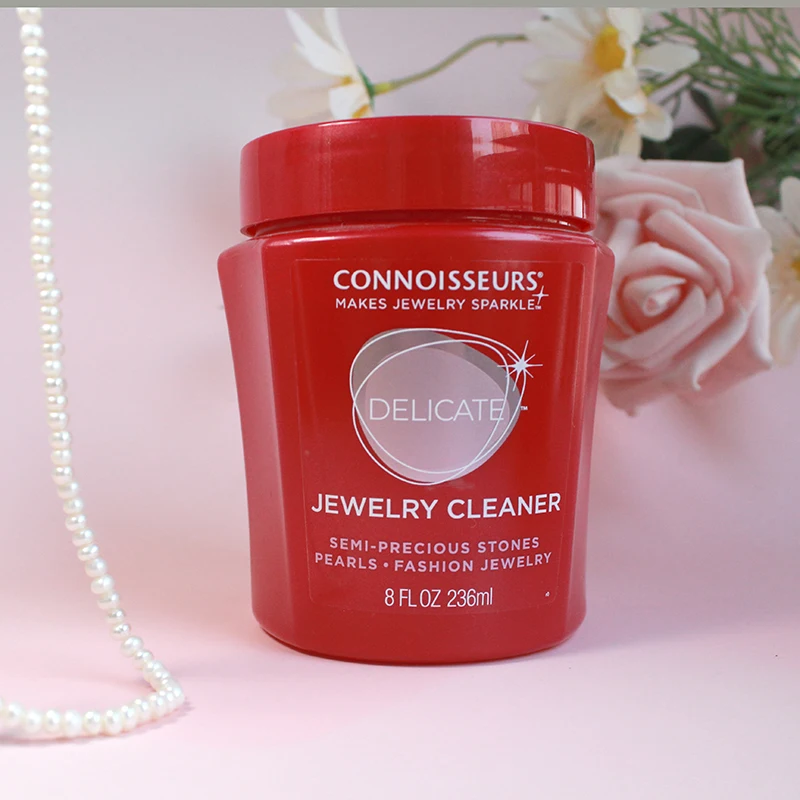 سائل تنظيف اللؤلؤ من Connoisseur - منظف لطيف خالٍ من العطور للأحجار المسامية، يجدد بريق اللؤلؤ الطبيعي