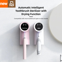 Xiaomi Youpin Toothbrush Holder Sterilizer With Toothbrush Sanitizer UV Light Sterilization Wall-Mounted Organizer For Bathroom