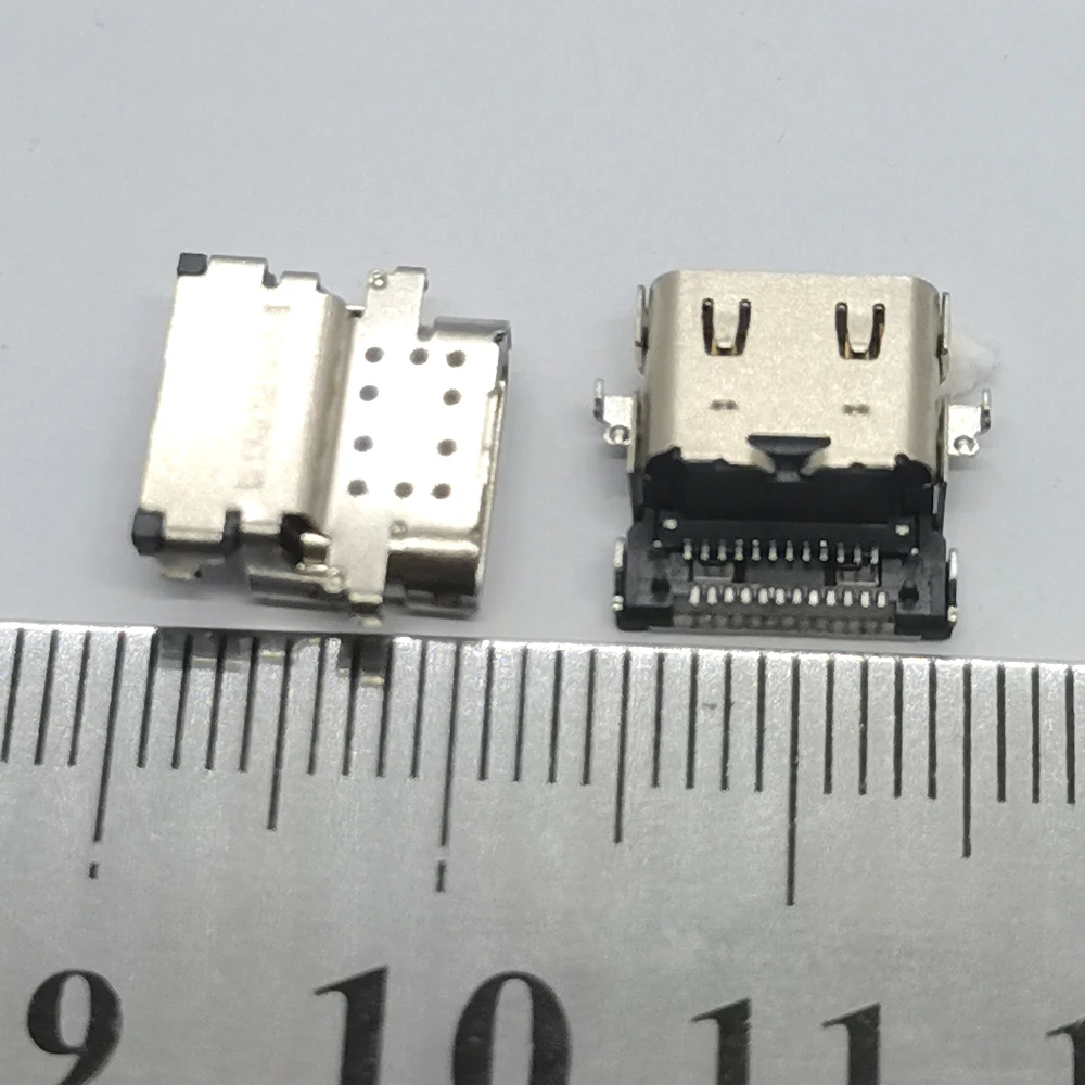 1-10Pcs 24P Weibliche USB C Typ C USB Schwanz Stecker Jack DC Lade Buchse Port stecker Für Asus Vivobook 15 K3502 K3502Z K3502ZA – Detail 3
