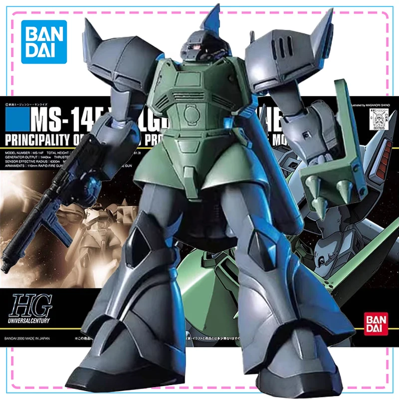 

Bandai HGUC 1/144 MS-14F Gelgoog Marine Gundam Модель Комплект Фигурка Коллекционные Сборка Аниме Фигурки Игрушки для Мальчиков Подарок