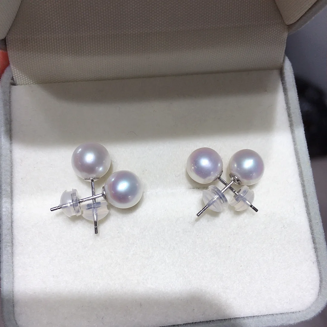 

Серьги из натурального белого круглого жемчуга Акойя, 5-6 мм, 6-7 мм, 7-8 мм, 8-9 мм, 9-10 мм, 10-11 мм, 11-12 мм, серебро 925 пробы, дешево, распродажа.