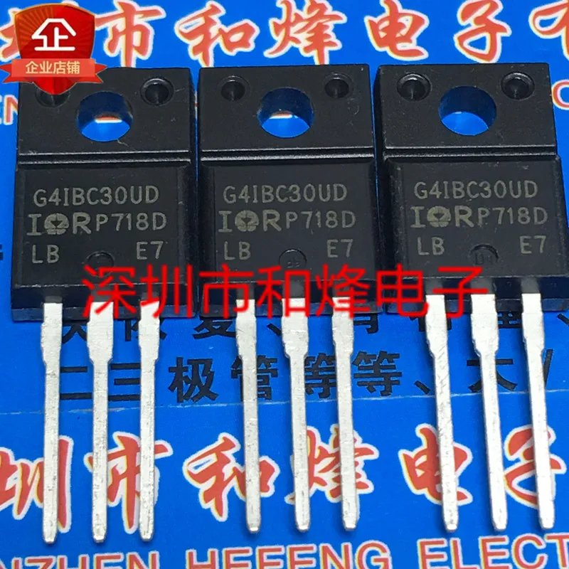 5 шт.-10 шт. IRG4IBC30UD G4IBC30UD TO-220F 600 в 17A оригинал в наличии