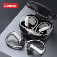 Lenovo T50 Sports Earphones Wireless Bluetooth 5.2 Ear Hook Headphones Noise Reduction Gaming Headset Waterproof Earbud With Mic