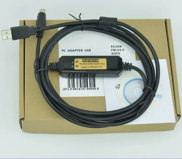 Кабель для программирования ПЛК USB-SC09-FX (SC-09, SC09 FX) с чипами CH340, FTDI, CP2102 Кабель для программирования ПЛК USB-SC09-FX (SC-09, SC09 FX) с чипами CH340, FTDI, CP2102