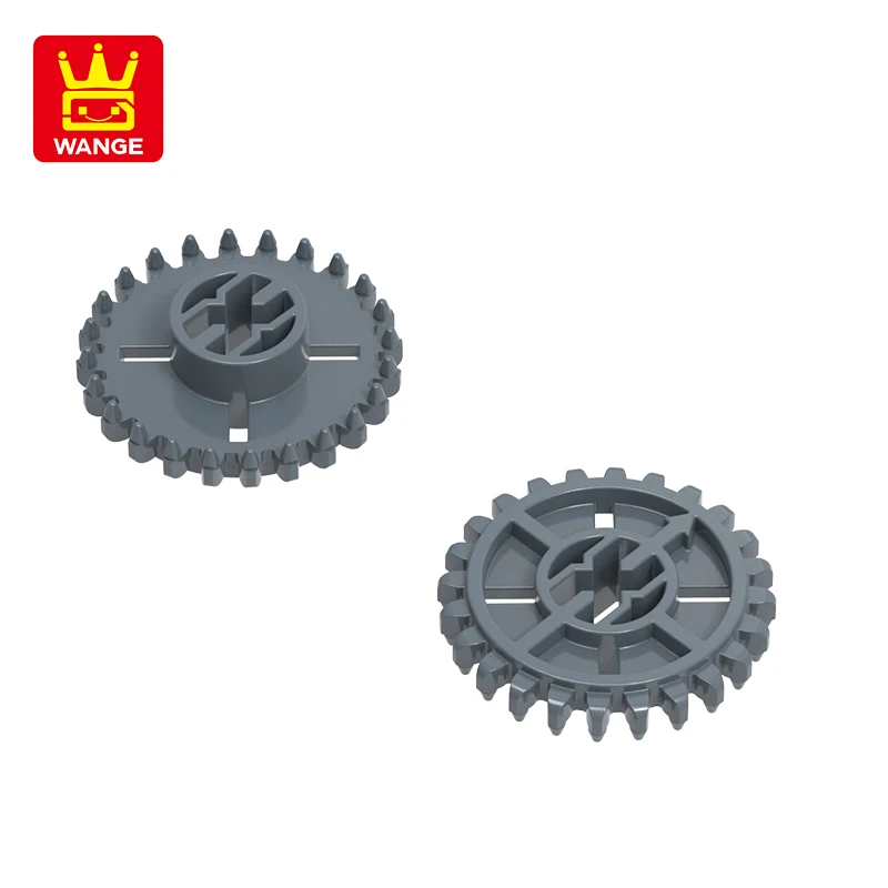 Wange 3650 100g/83PCS Crown Gear Bouwstenen Moc Accessoires Compatibel met Baksteen DIY Onderdelen Speelgoed gift Puzzelspel