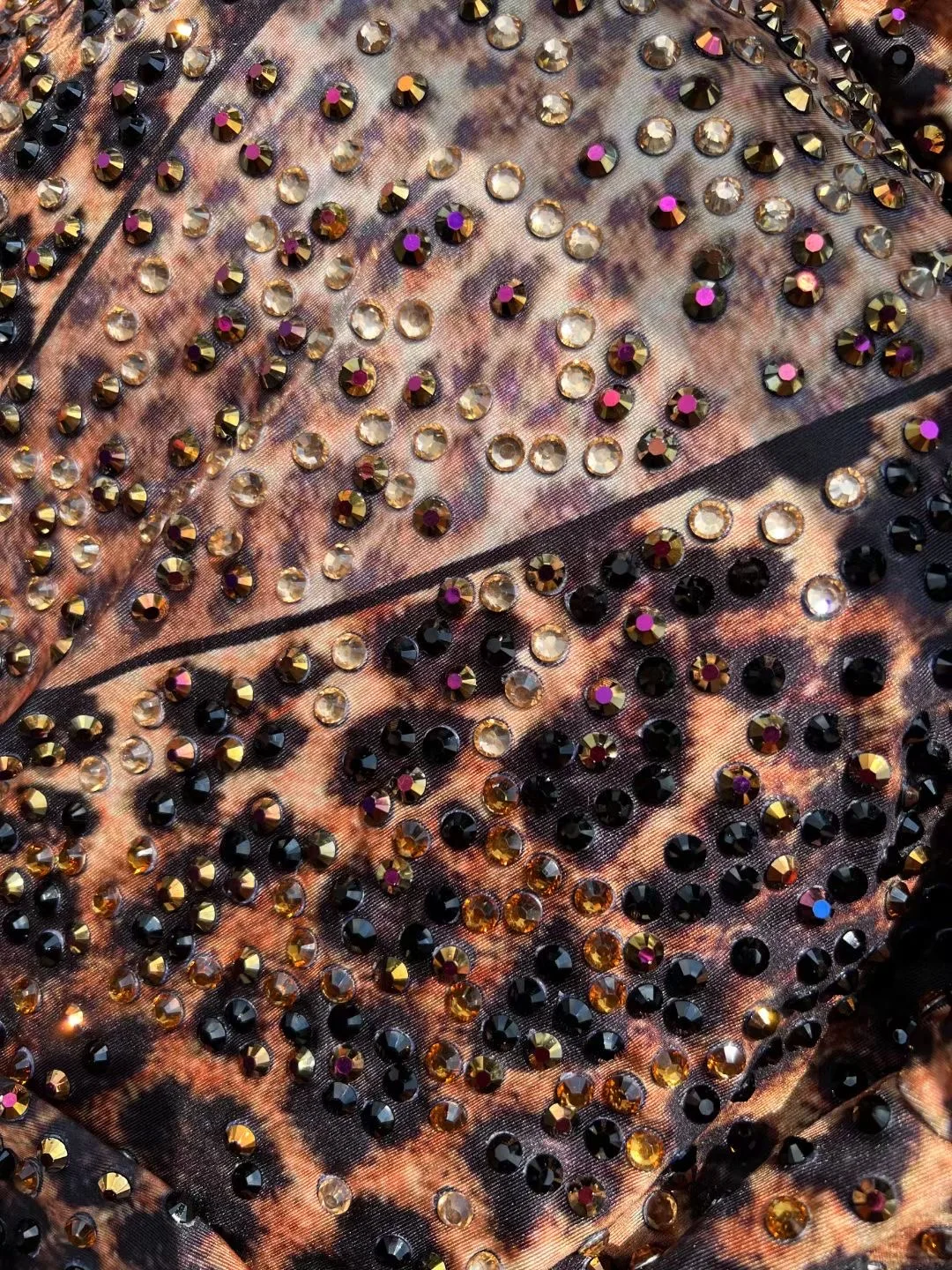 حللا للنساء ليوبارد مثير طويلة الأكمام ملهى ليلي حفلة موسيقية المغني المرحلة ازياء القطب ملابس الرقص كرنفال وتتسابق 2026 جديد #5