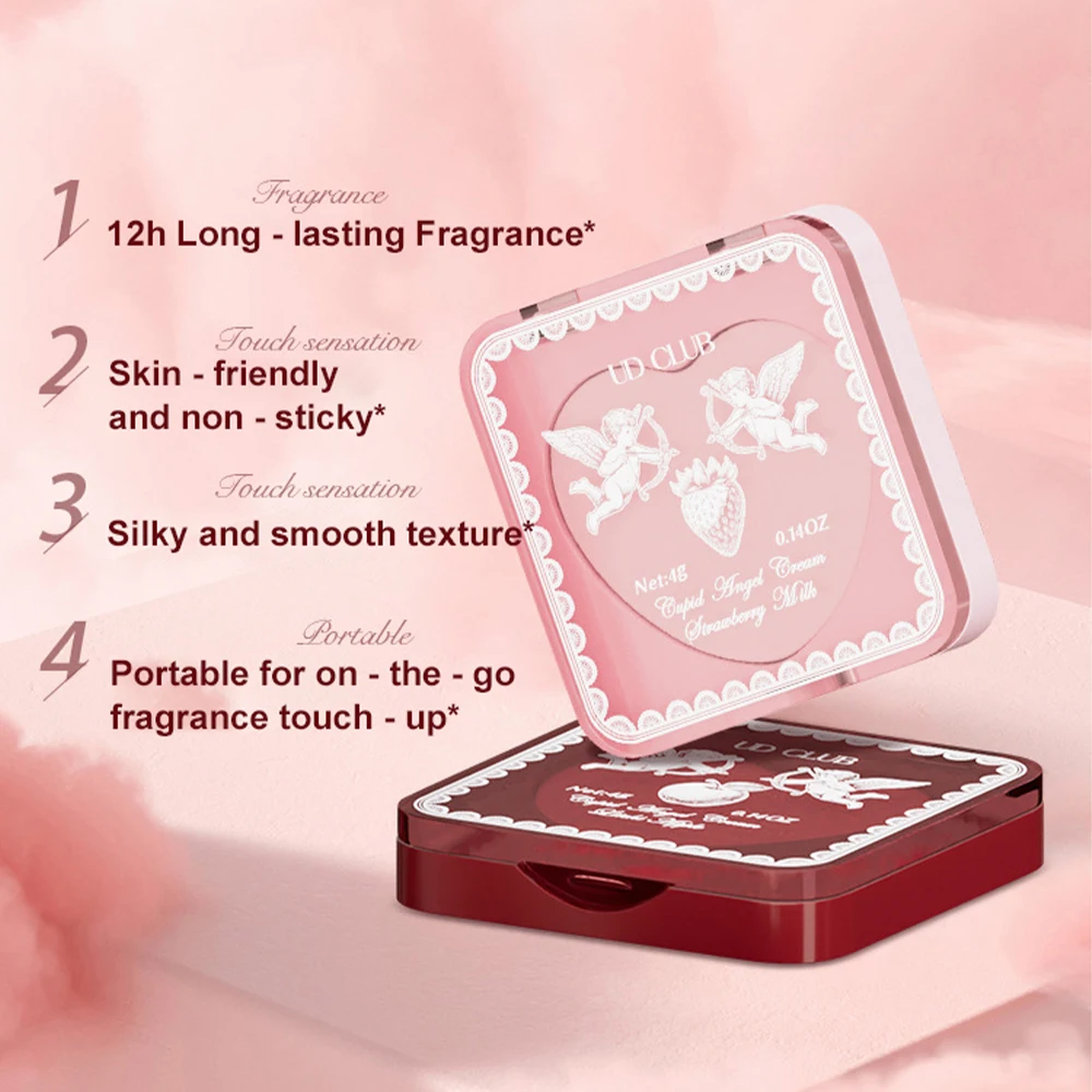 Cupid Solid Perfume For Men & Women Long-lasting Fragrance Body Balm Fresh Flora Scent Portable Fragrance Balm