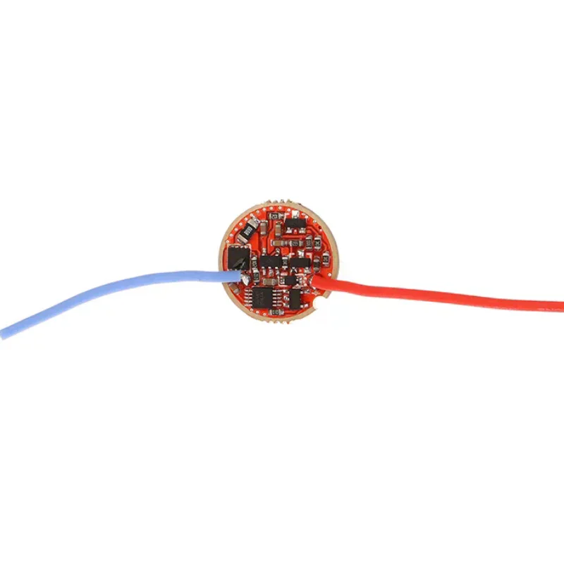 1 unidad 5A 3V linterna LED controlador 17mm placa de circuito de 5 modos para XHP50.2 MKR XHP70.2 XHP90 linterna linterna