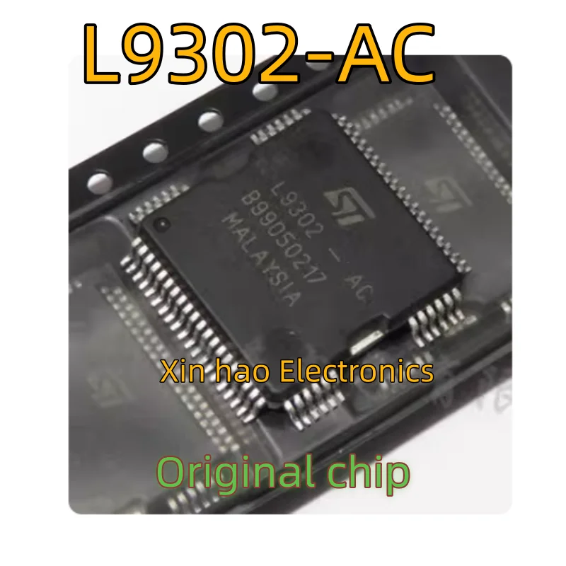 5PCS New Original L9302-AC L9302-AD L9302 AD L9302 QFP-64 Automobile Ignition for Fuel Injection Drive  Module IC Chip