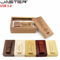 Free Custom Logo High Speed Wooden USB 3.0 Flash Drive 128GB Wedding Pen Drives 64GB Photography Memory Stick U Disk 16GB 32GB
