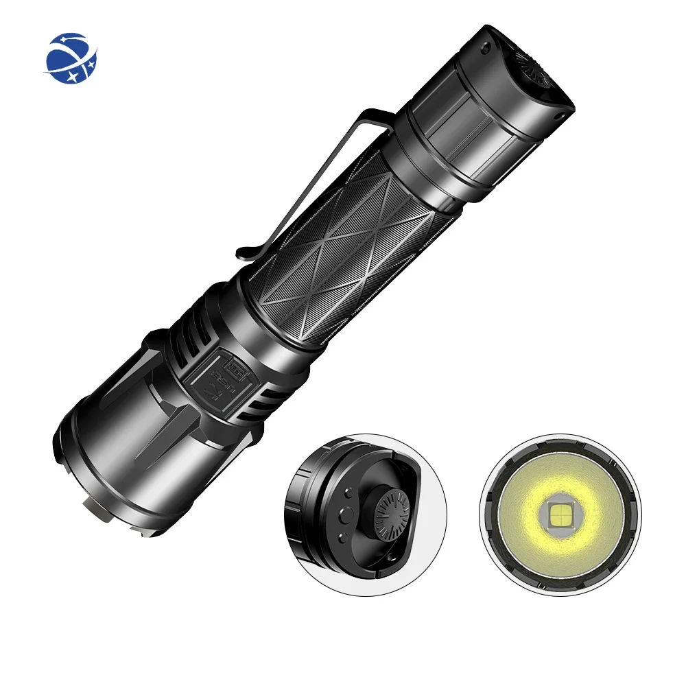 Powerful LED Flashlight Strong Light Wholesale Tactical Helmet Flashlight For Hunting 4400 Lumens Rechargeable XT21X Pro