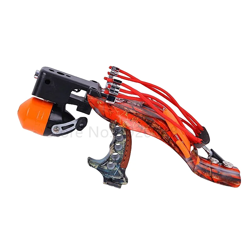 Hunting Slingshot Multi Function Hunting Crossbows Laser Rifle Toy With Darts Arrows Fishing Shooting Tool Professional Catapult