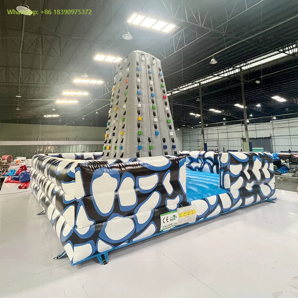 

Hot Selling PVC Indoor Outdoor Children's Inflatable Climbing Wall Sports Game Kid Climbing Mountain