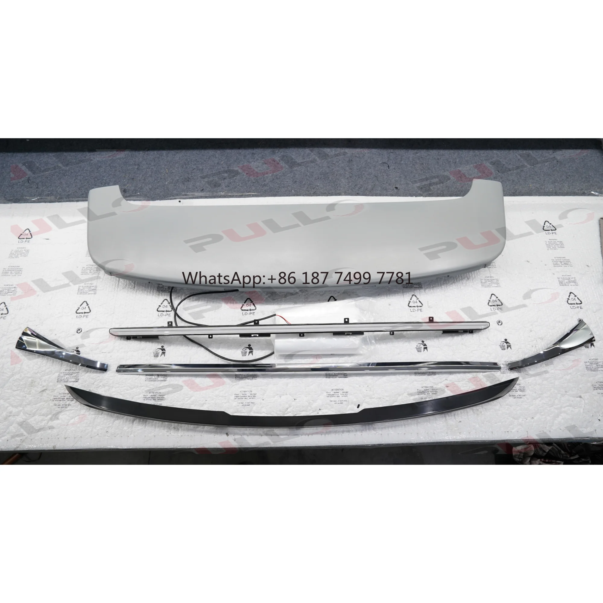 

Roof Rear Spoiler Modified for Alphard 30 35 Series Upgrade to 40 Series 2015-2023 to 2024 Year