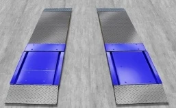 Automóvel Ultra Flat Plate Freio Tester, Veículo Test Line Plate, Simulando Estrada, Auto, 4 Toneladas