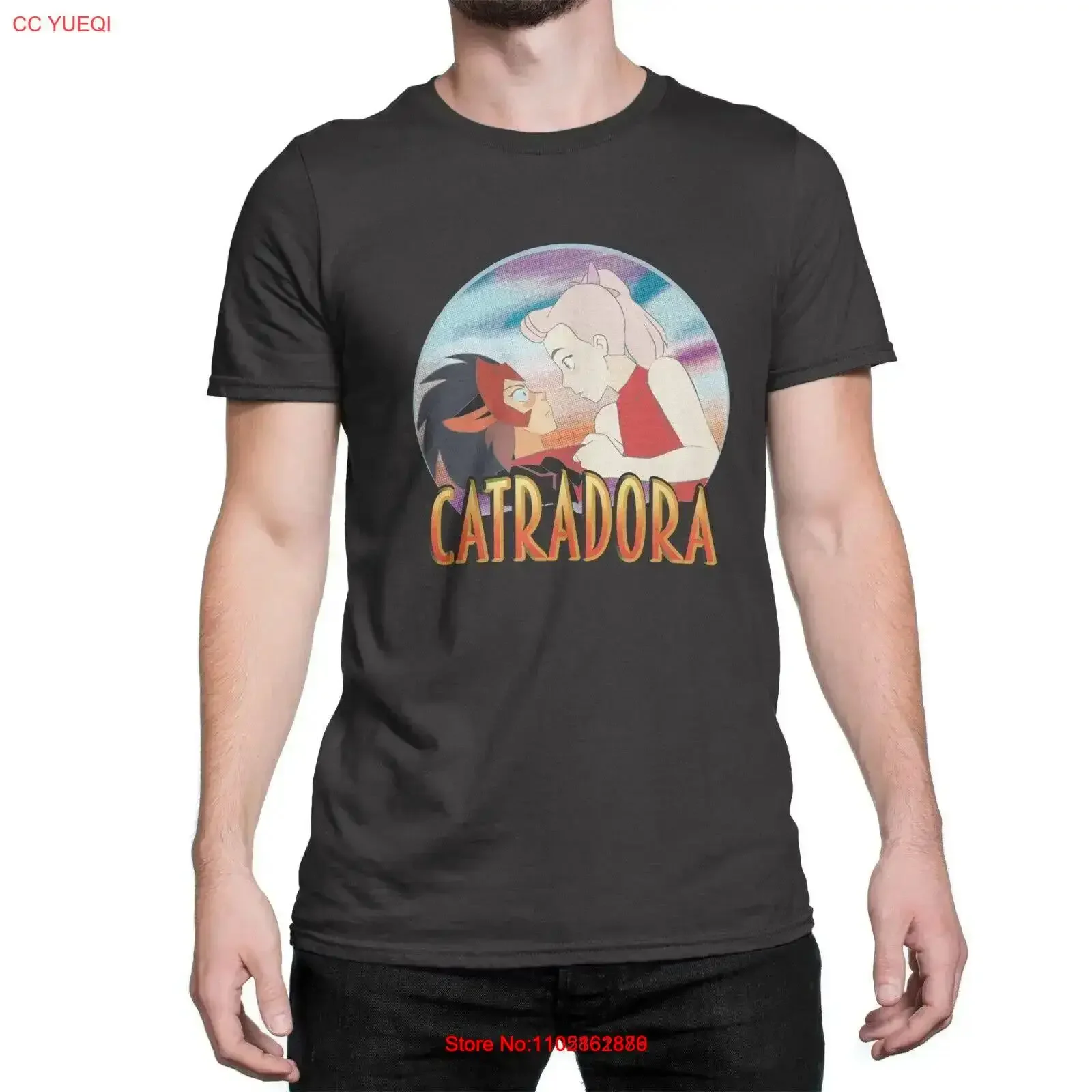 Adora Catra T Shirt S 4XL vintage Washed fashion Soft Breathable homme graphic designer clothes Comfortable Slightly Unisex