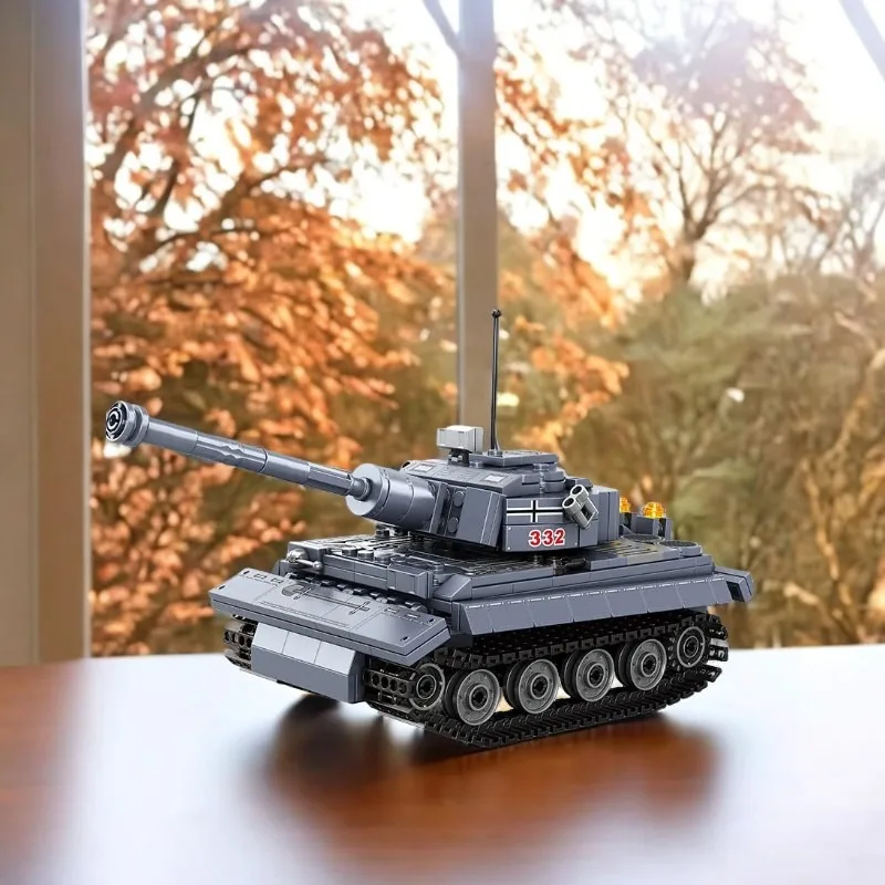 WW2 tank Bouwstenen gepantserde voertuigen militaire raketten Creatieve Model Assemblage Speelgoed Kinderen Geschenken