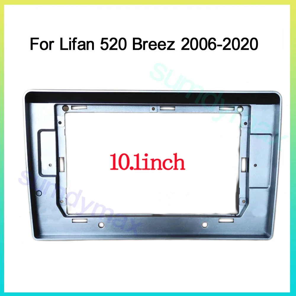 10.1 inch 2Din Car Radio Fascia For Lifan 520 Breez 2006-2020 Stereo DVD Frame Dashboard GPS Panel Mounting Installation Trim