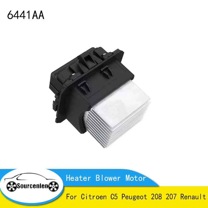 

New Heater Blower Motor Resistor For Citroen C5 Peugeot 208 207 Renault 6441.AA 6441AA 7701209850