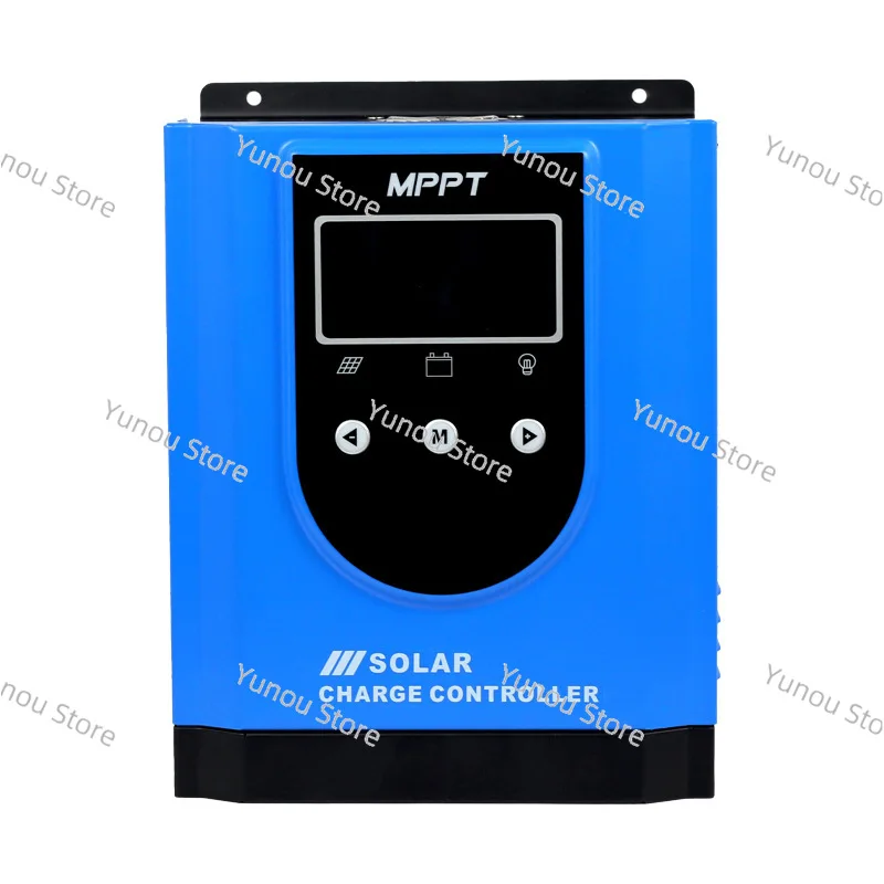 Gongtu MPPT Solar Controller Remote Control, Automatic Identification of Power, Photovoltaic Panels, Battery Charge Controller