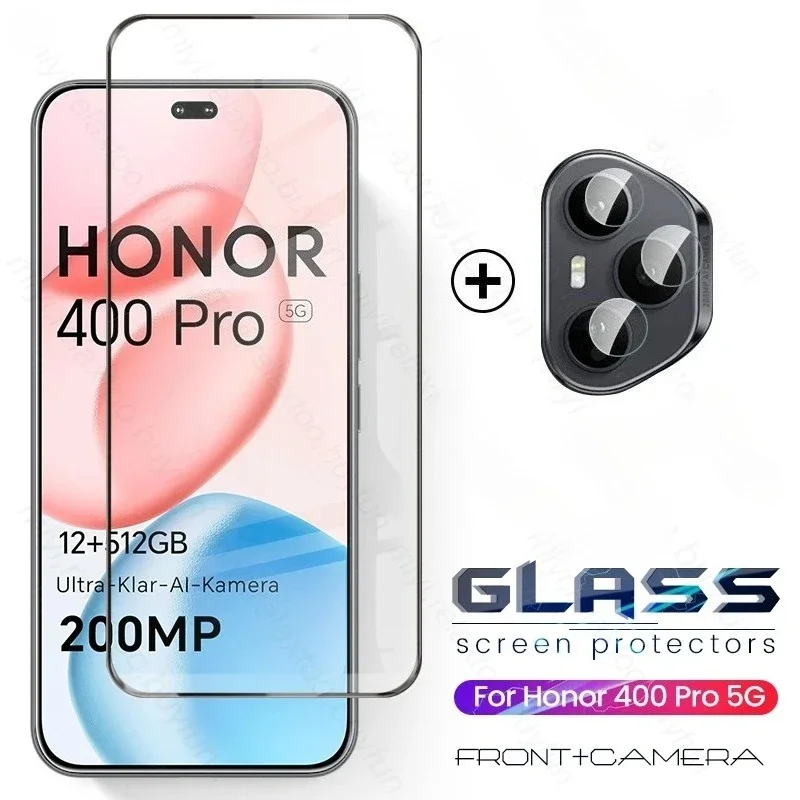 2To1 9D زجاج واقي لهاتف Honor 400 Pro 5G حافظة كاميرا منحنية واقي شاشة على Honor400Pro Honor400 Pro Honar Honer 400Pro #1