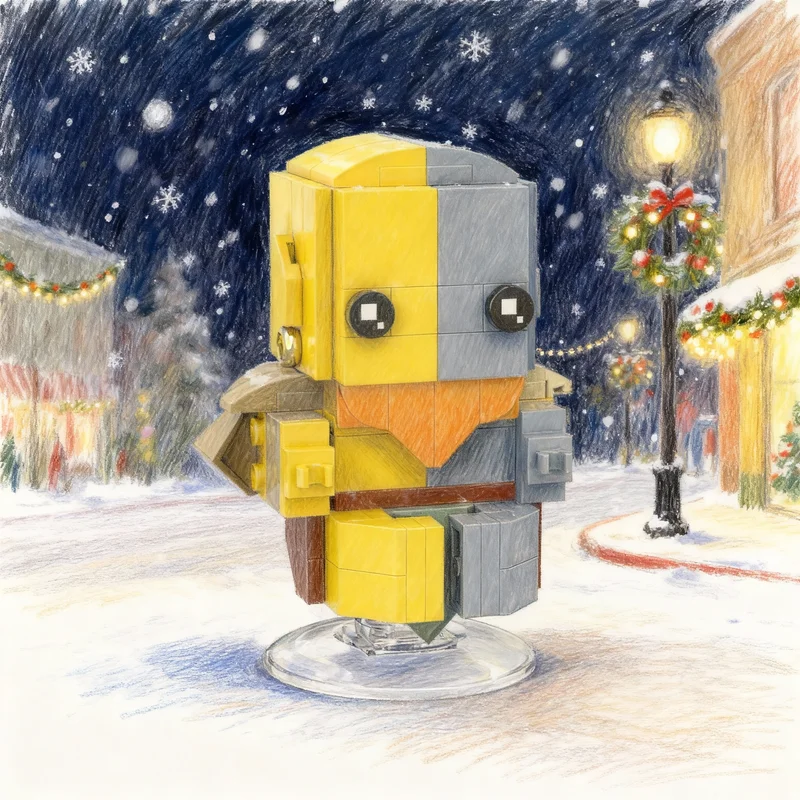 

Набор строительных блоков MOC Brickheadz Vivec Morrowind, 146 деталей, конструктор, игрушка для сборки, DIY, креативный подарок на Рождество