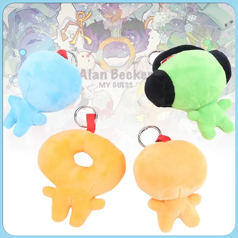 Hot Youtooz Alan Becker Plushies Game Cartoon Stuffed Doll Cute Alan Becker Plush Toy Kawaii Pendant Keychain Kids Birthday Gift