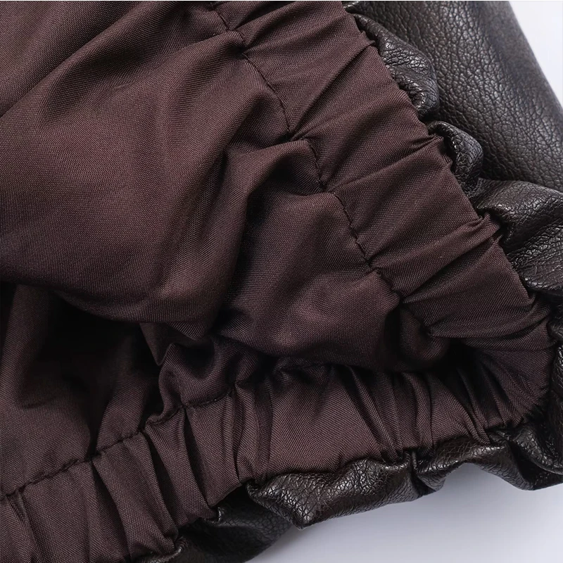 Elegante gola de pele do falso casaco feminino camurça único breasted jaquetas de inverno feminino 2025 outono chique rua escritório senhora outerwear ﻿