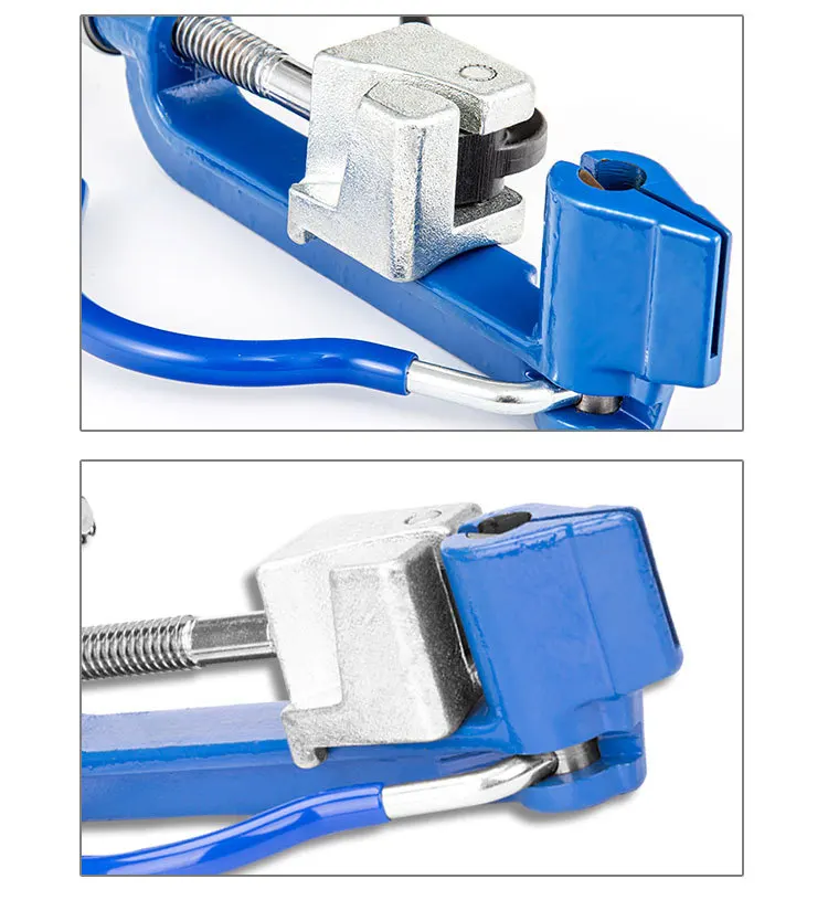 Heavy Duty Ratchet Cable Tie Plier Screw Type Stainless Steel Strap Tensioner Cutter Banding Hand Tool