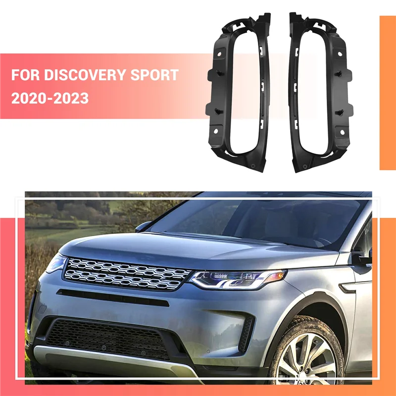 

Front Bumper Side Vent Insert Grille Fog Lamp Frame For Land Rover Discovery Sport 2020-2023 LR127530 LR127531-A61E