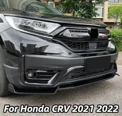 Front Bumper Lip Chin Spoiler Splitter Diffuser For Honda CRV 2021 2022 Bodykit Protection Guard Deflector Exterior Accessories