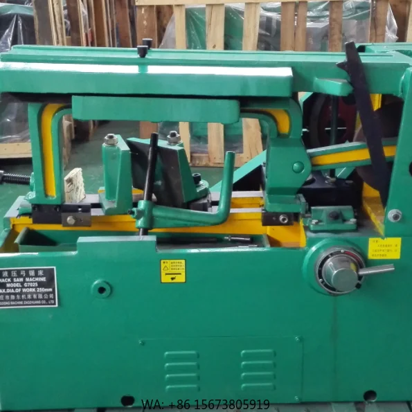 Supply of Teng Dong Small Hydraulic Horizontal Furniture Band Saw G7016 380V CE ISO Certified Economic Practical Export Abroad
