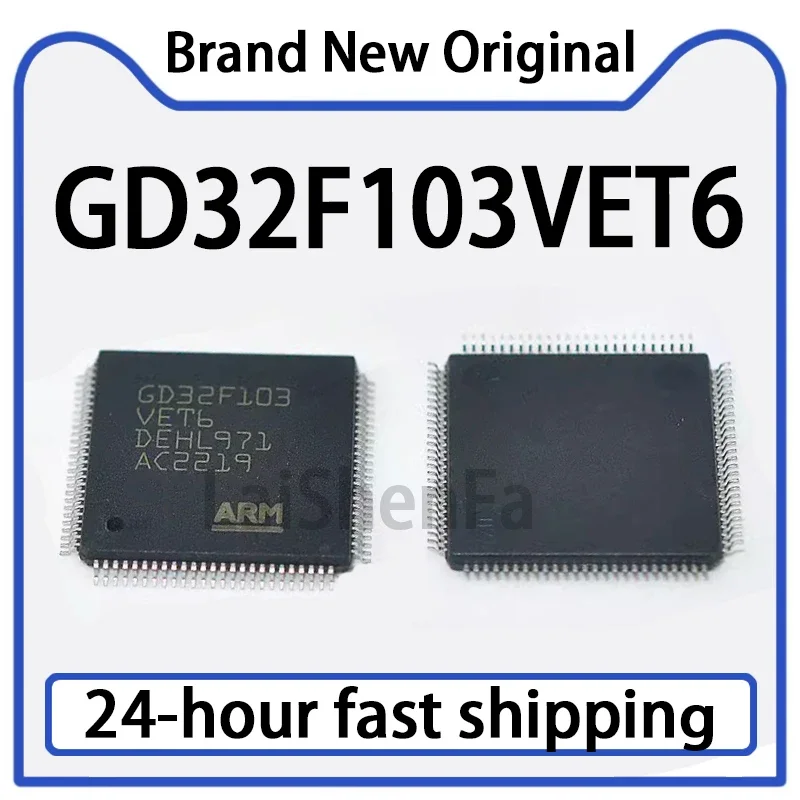 

10PCS GD32F103VET6 Package LQFP-100 32-bit Microcontroller MCU Original in Stock