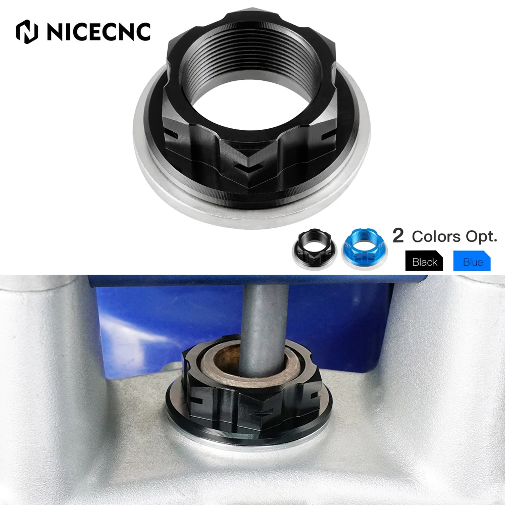 NiceCNC Motorcycle Spindle Nut Washer Kit For KAWASAKI KLX 110 L R 230R 300 300R 300SM KX 65 85 100 112 KLR650 ADVENTURE ABS