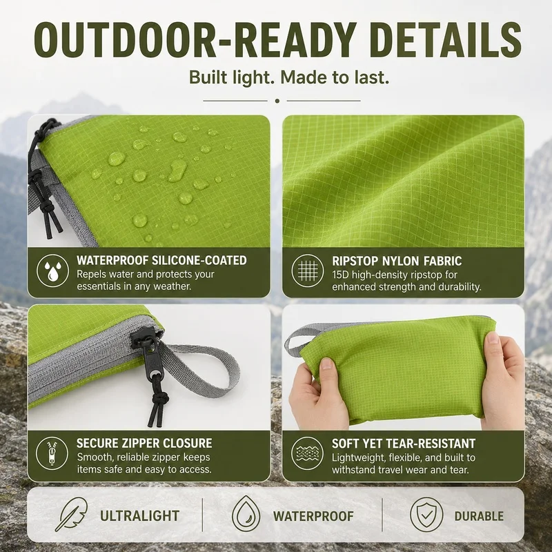 Ultralight Waterproof Camping Storage Pouch 4