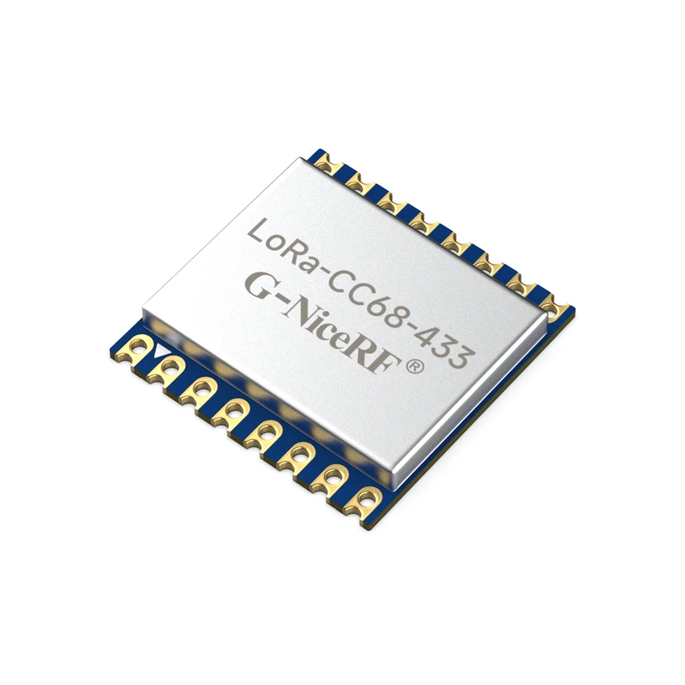 G-NiceRF  LoRa-CC68 433mhz  LLCC68 LoRa Module160mW 5KM  Instead of LORA1268,SI4432,SI4463,SX1278