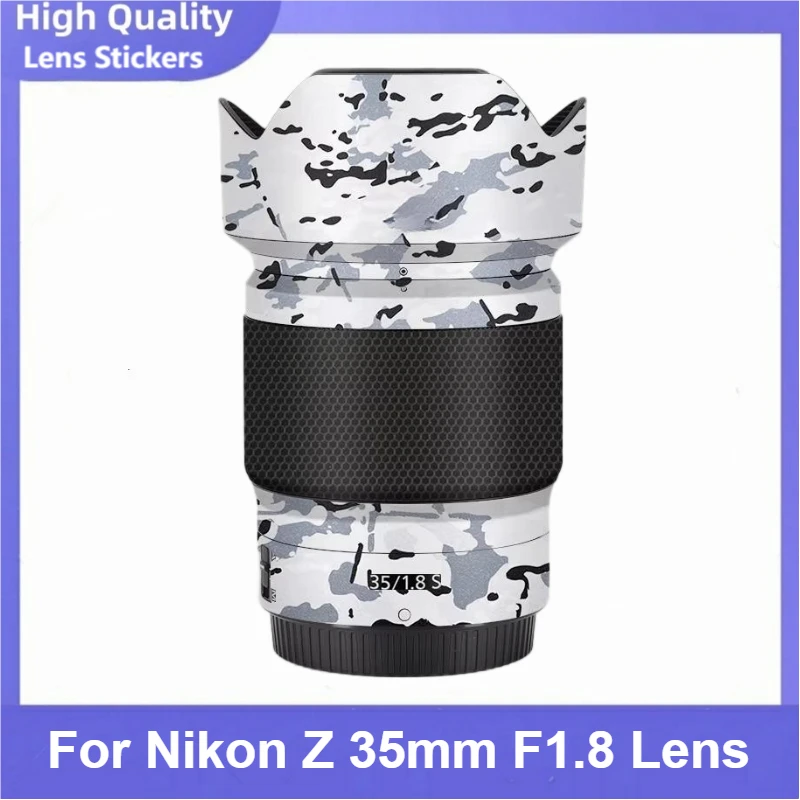 

Защитная виниловая пленка-наклейка для объектива Nikon Z 35mm 1.8 S / Защитное покрытие для корпуса объектива Z35/1.8 S