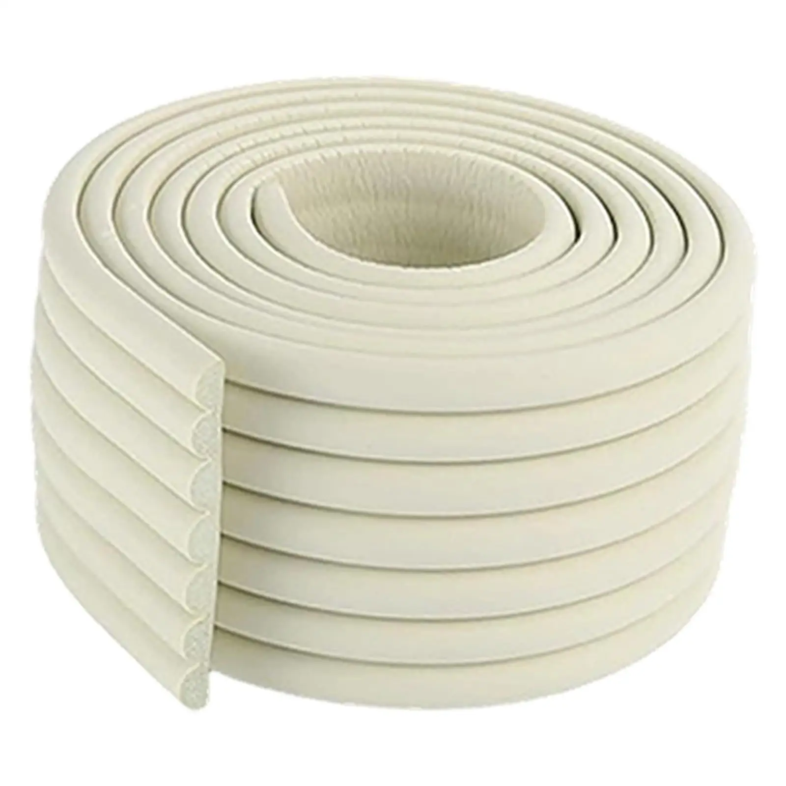 Stair Edge Guard Strip Non Slip Cushion Pad Cuttable NBR Protector for Dormitory and Children Room