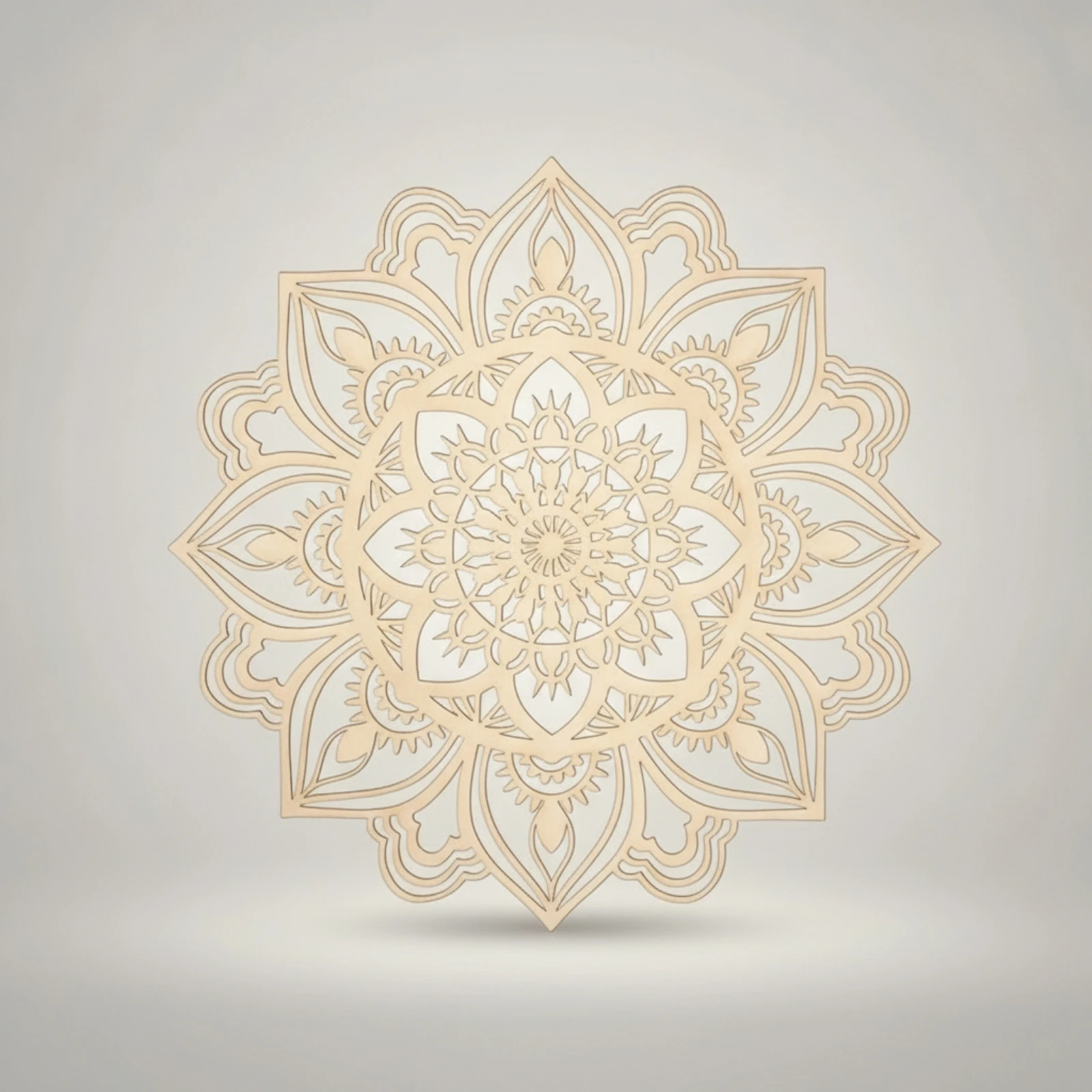 Mandala Wall Decor Boho Wooden Mandala Bohemian Eco-Friendly for Living Room, Bedroom
