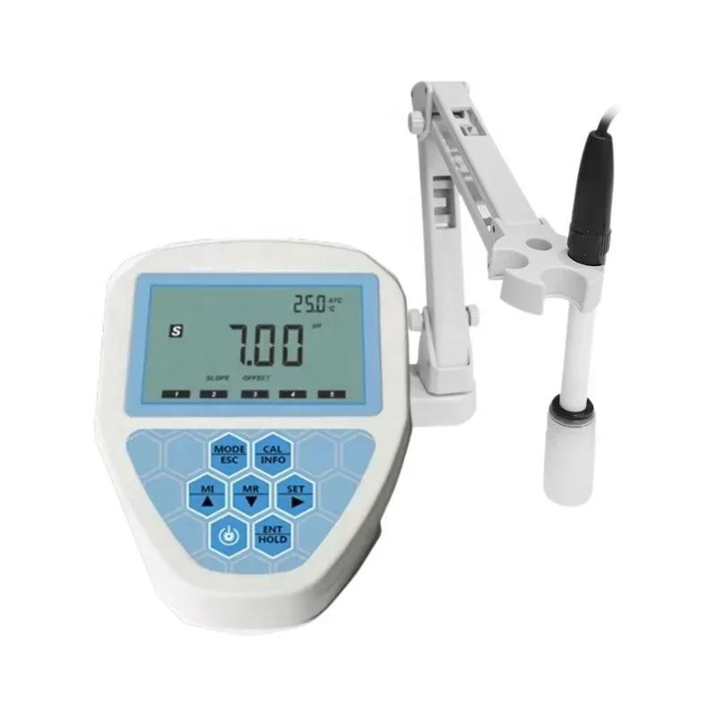 Low Cost Laboratory pH Meter Kit Include pH Sensor With Data Hold ATC Function CE Certified Can Be Used As Portable pH Analyzer
