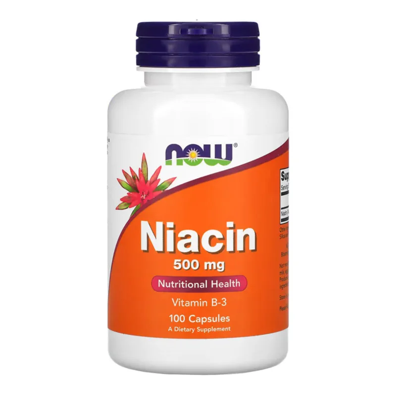 Niacin 500 mg 100 Capsules